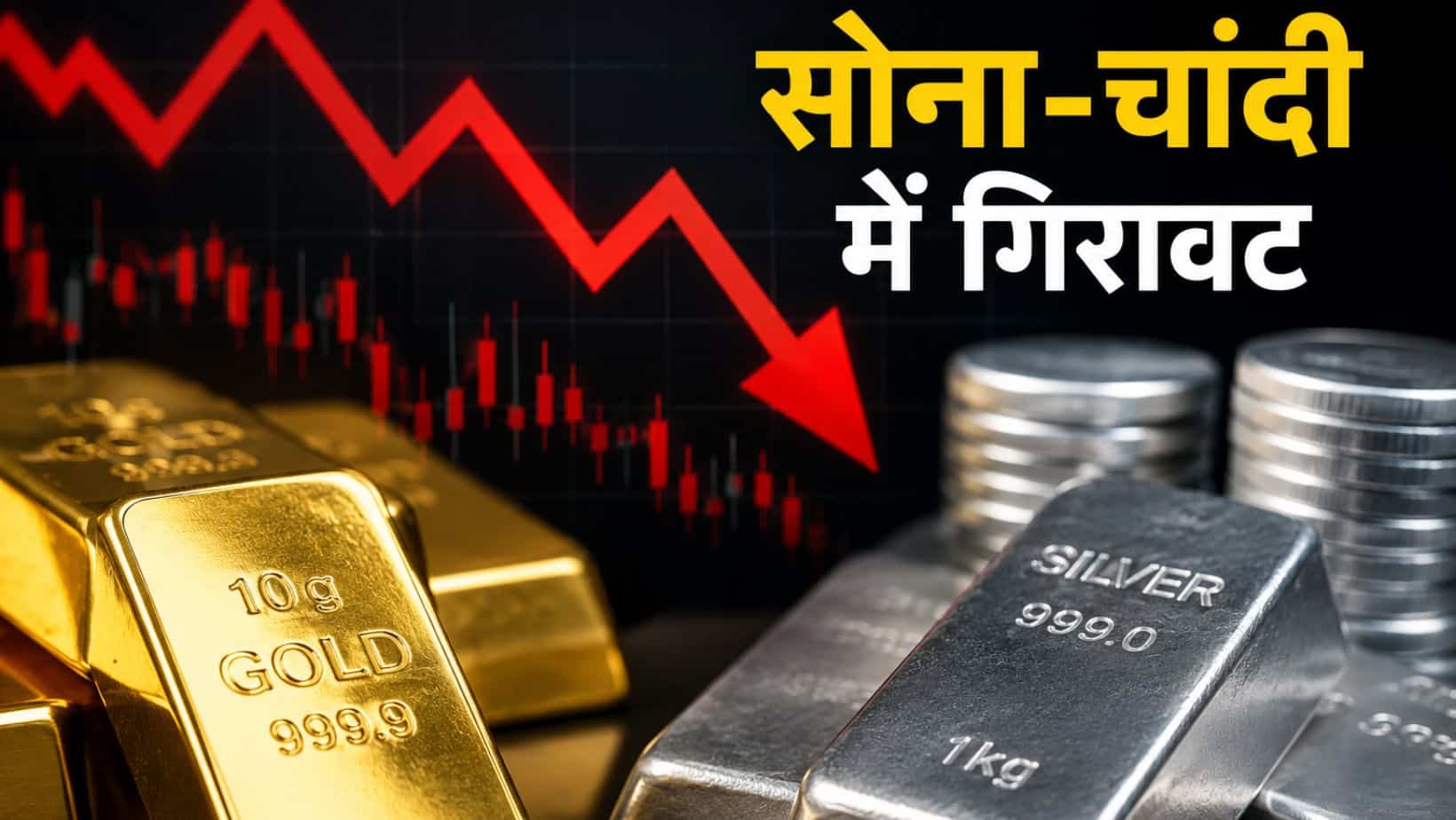 Gold Silver Price Crash : सस्ता हुआ सोना-चांदी, लेकिन क्या आगे और टूटेंगे भाव? विशेषज्ञों की राय