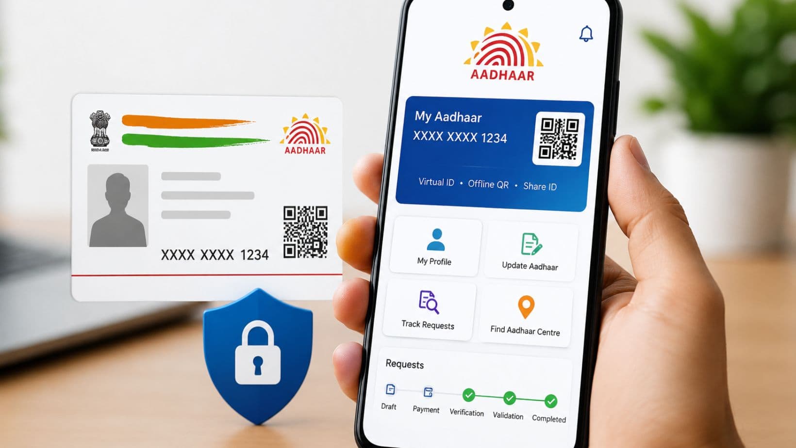 Aadhaar App 2.0 : आधार कार्ड का बड़ा अपडेट, नया एप देगा रियल टाइम ट्रैकिंग और फेस लॉगिन सुविधा