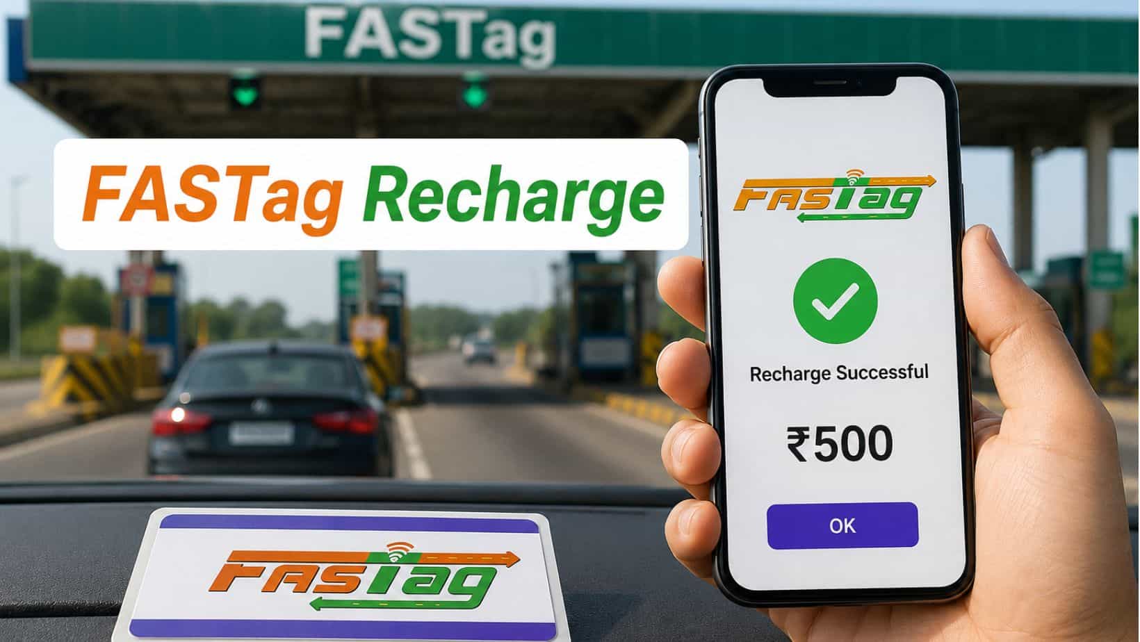 FASTag Recharge Guide : टोल पर रुकने से बचना है तो ऐसे करें फास्टैग रिचार्ज, जानें सबसे आसान तरीके