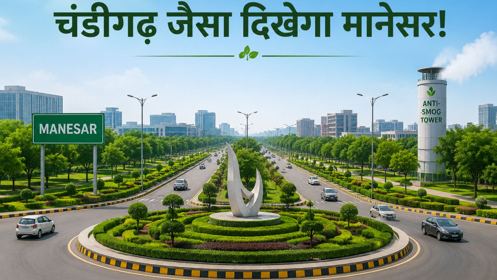 Manesar : चंडीगढ़ जैसा दिखेगा हरियाणा का ये शहर, होगा कायाकल्प, देखें पूरी जानकारी