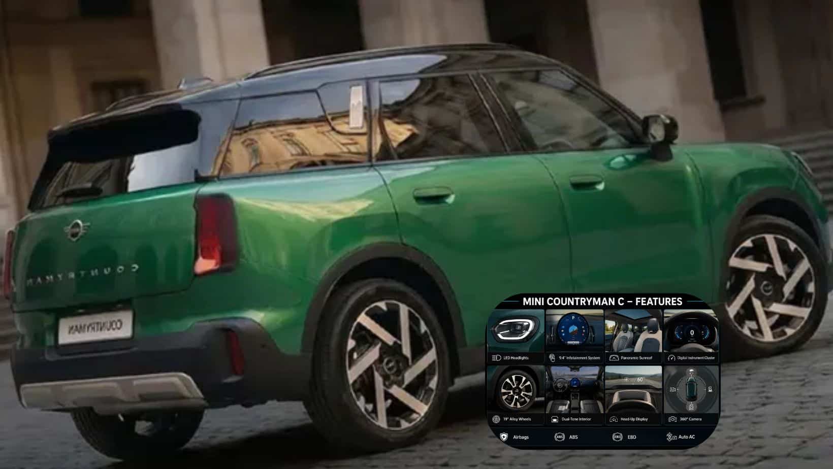 स्टाइल, टेक्नोलॉजी और परफॉर्मेंस का नया पैकेज, भारत आ रही MINI Countryman C
